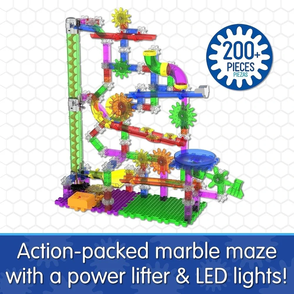 The Learning Journey: Techno Gears Marble Mania - Extreme Glo 200+‎ pcs - Glow